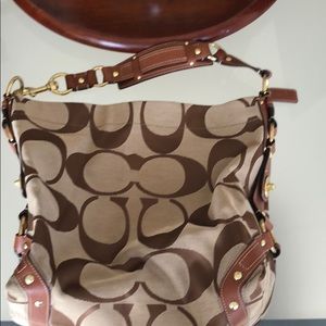 Coach signature Carly large tote